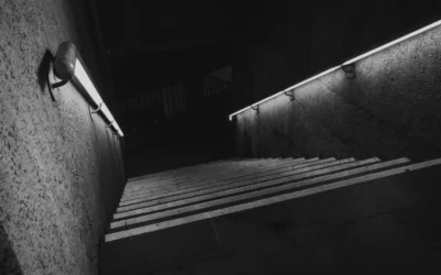 Stair Handrail vs Under Bed Light Compared